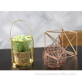 simple geometric luxury creative candlestick decoration